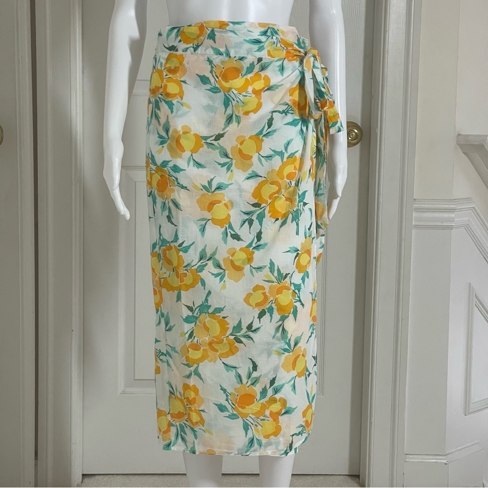 J.Crew Tie sarong cover-up size Medium